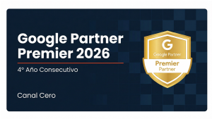 Canal Cero, Google Partner Premier Chile por cuarto año consecutivo