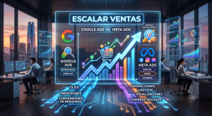 google ads vs meta ads para escalar venta